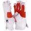 Fingerless Pilot Gloves | Kubíček Balloons | NEW - Colour: Red/White