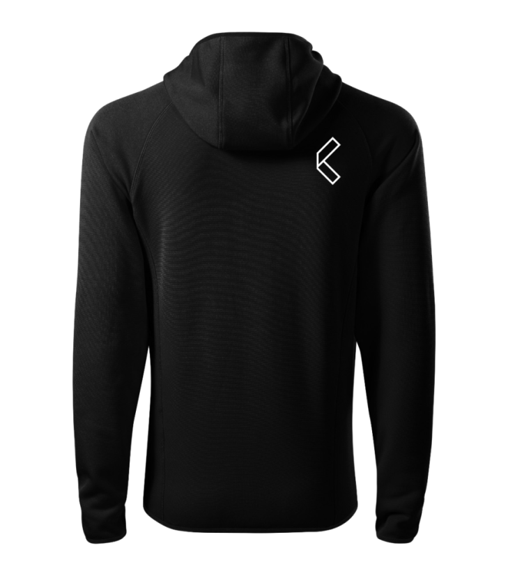 Fleece Hoodie - Size: XXL, Colour: Black