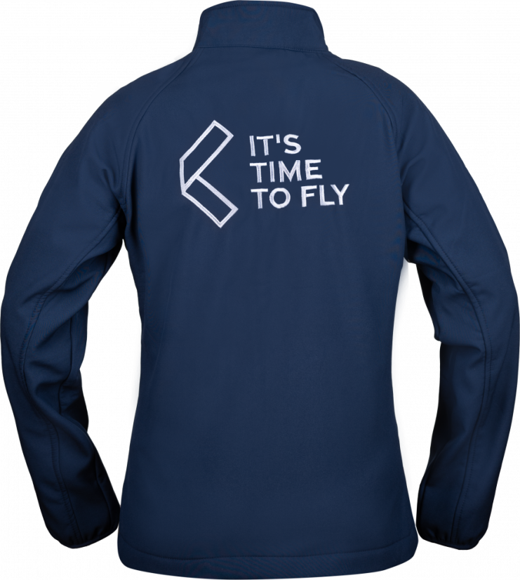 Women's Softshell Jacket - Size: L, Colour: Navy Blue