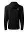 Fleece Hoodie - Size: XXL, Colour: Black