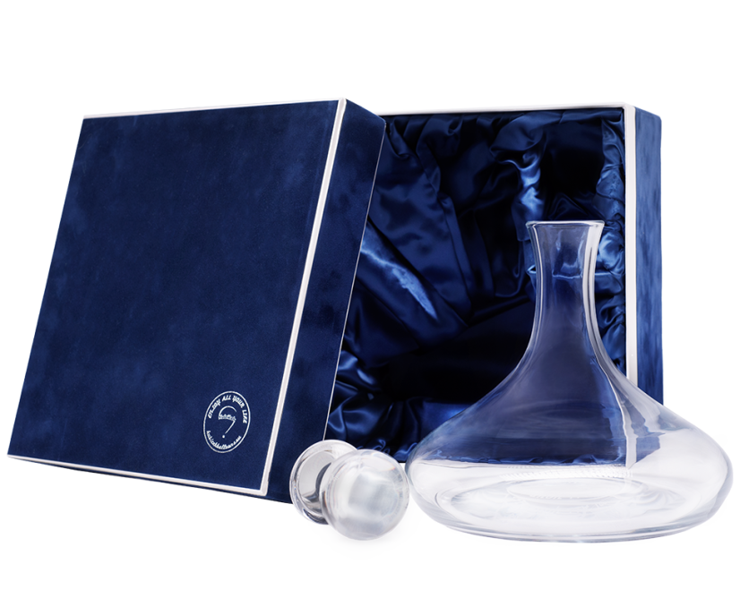 Carafe with stopper - Colour: Navy Blue